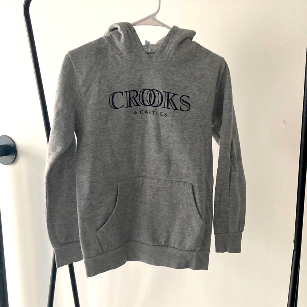 Crooks & Castles Grey Hoodie